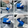 Car Film Wrap Tool Kit Vinyl Spatula Vinyl Scraper Cutter for Vehicle Window Tint Car Accessories Wrapping Tools Squeegee Set 5