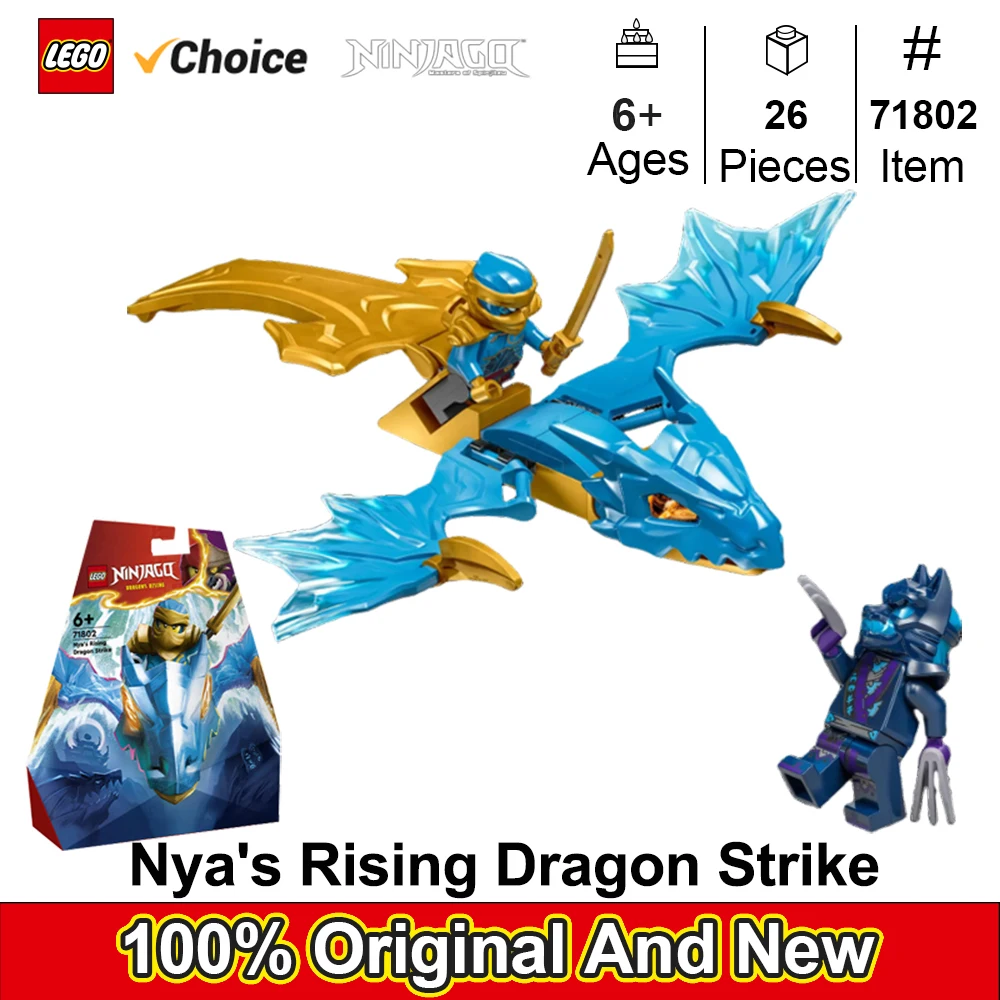 LEGO 71802 Ninjago Rising Dragon Attack Nya Articulated Toy
