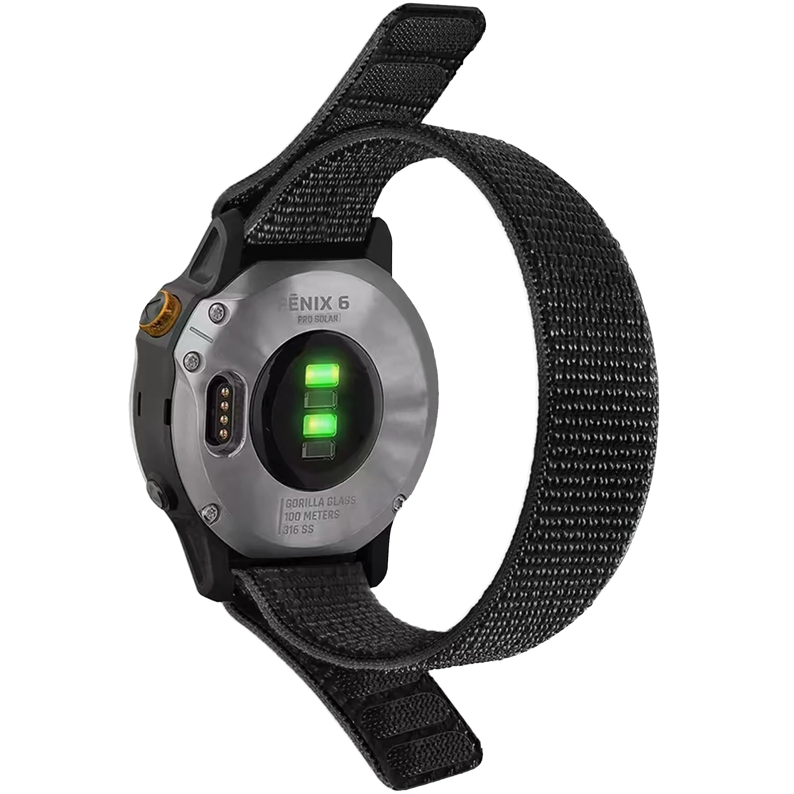 QuickFit Nylon Loop Sports Watchband, 22mm/26mm