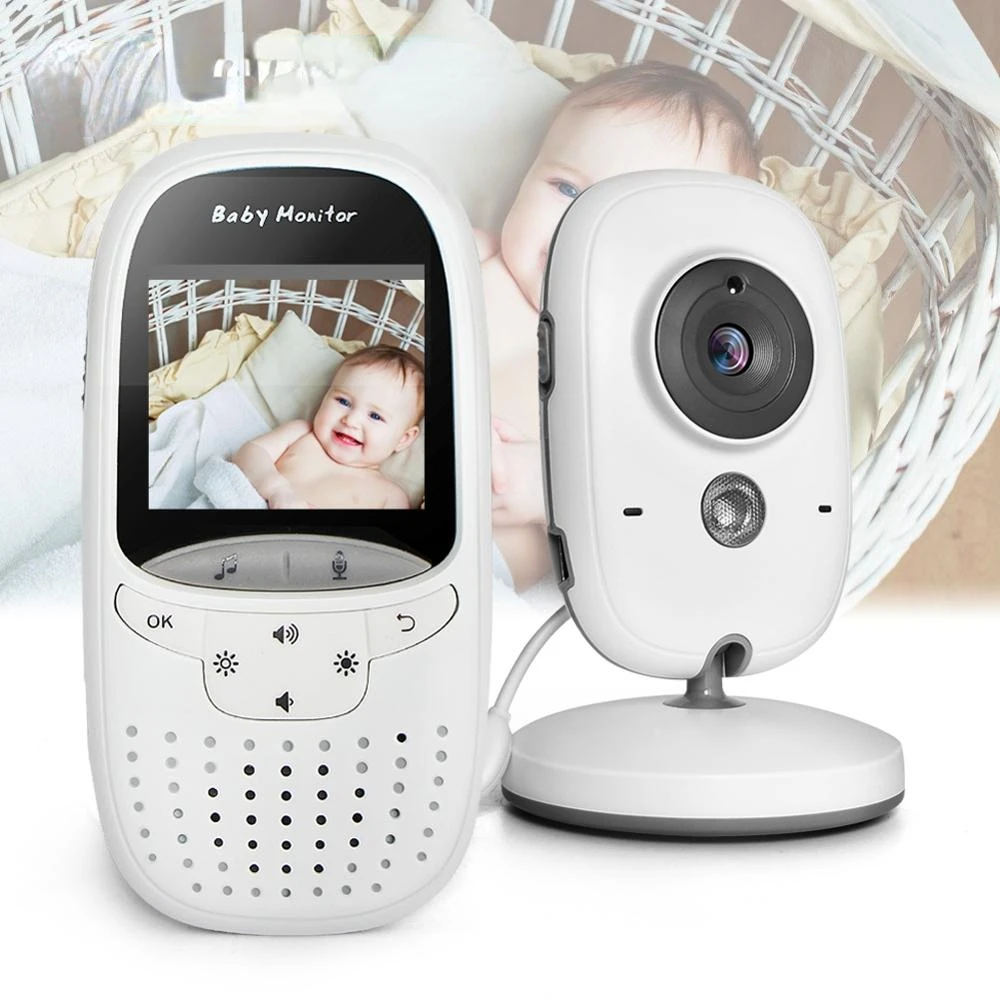 Baby Monitor VB602 IR Night Vision Temperature Monitor Lullabies Intercom  VOX Mode Video Baby Camera Walkie Talkie Babysitter - AliExpress