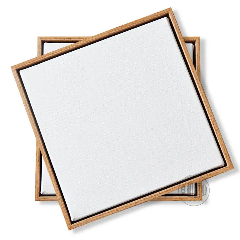 

Canvas Decorative Painting Framed Linen Acrylic Oil Painting Inner Blank Oil Painting Outer Frame Mounted Outer Frame Blank Oil