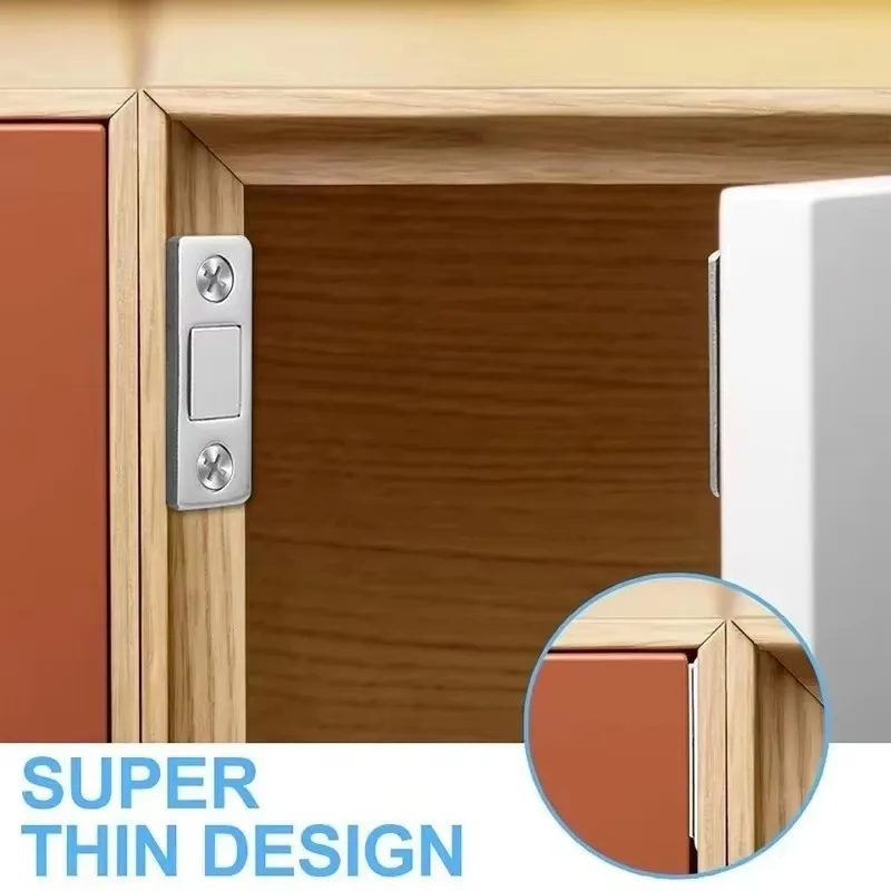 Strong Magnetic Cabinet Catches Ultra-Thin Door Magnets Stops Invisible Adhesive Drawer Door Closer Latch for Furniture 20/1Set magnetic cabinet catches,door closer,door catches,magnetic cabinet latches,cabinet door latch,door stops,cabinet door stop
