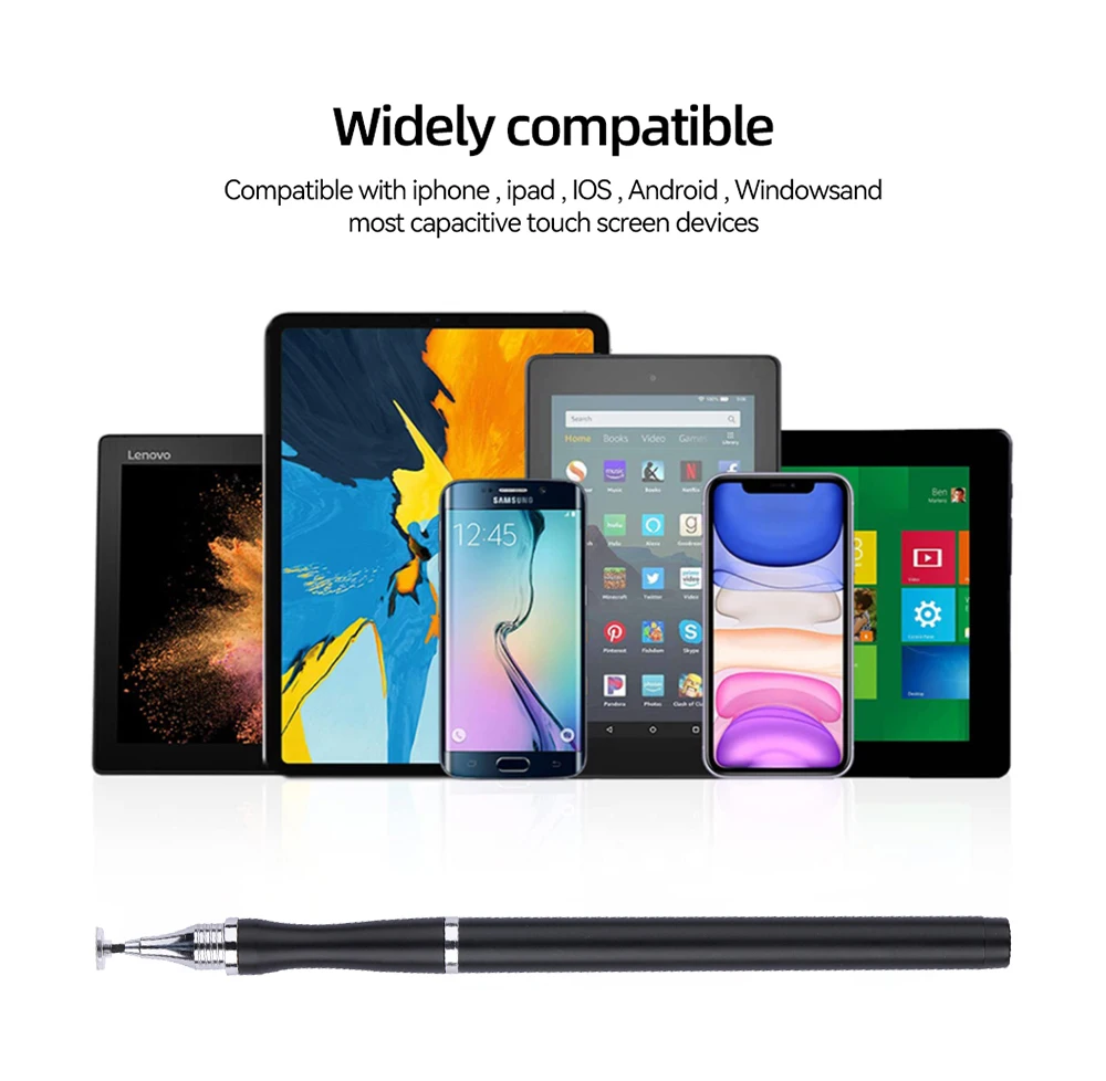 2in1 Stylus Pen Universal Drawing Tablet Capacitive Screen Touch Pen for Tablet Mobile Android ios Phone iPad Xiaomi Accessories stylus pen touch screen stylus