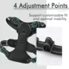 No Pull Dog Harness Large Dog Harnesses Heavy Duty Reflective Easy Control Handle for Large Dog Walking Medium Dogs Pet Supplies 5