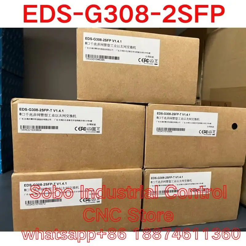 새로운 Moxa 스위치 EDS-G308-2SFP 빠른 배송