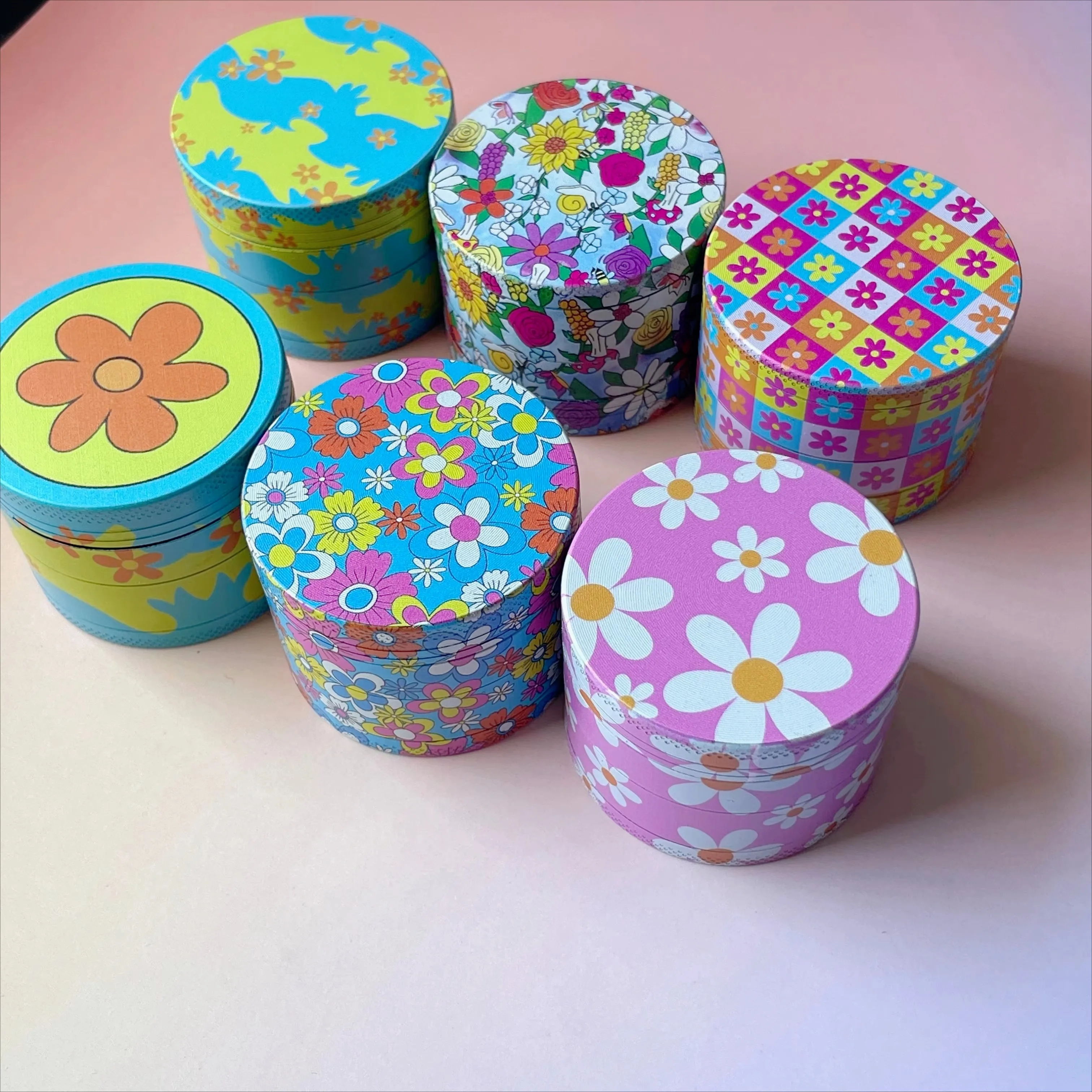 Flower Collection Metal Herb Grinder 2inch/50mm