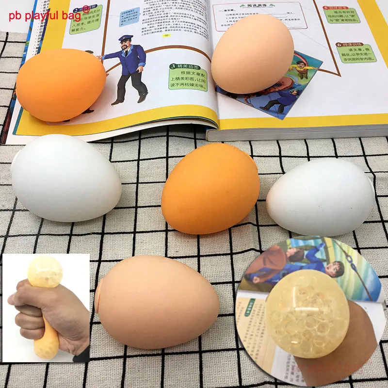 

PB Playful Bag Creative toys Simulated egg Squishy Slow Rising Squeeze Funny Toys Relieves Child Adult Stress Anxiety Gift ZG66