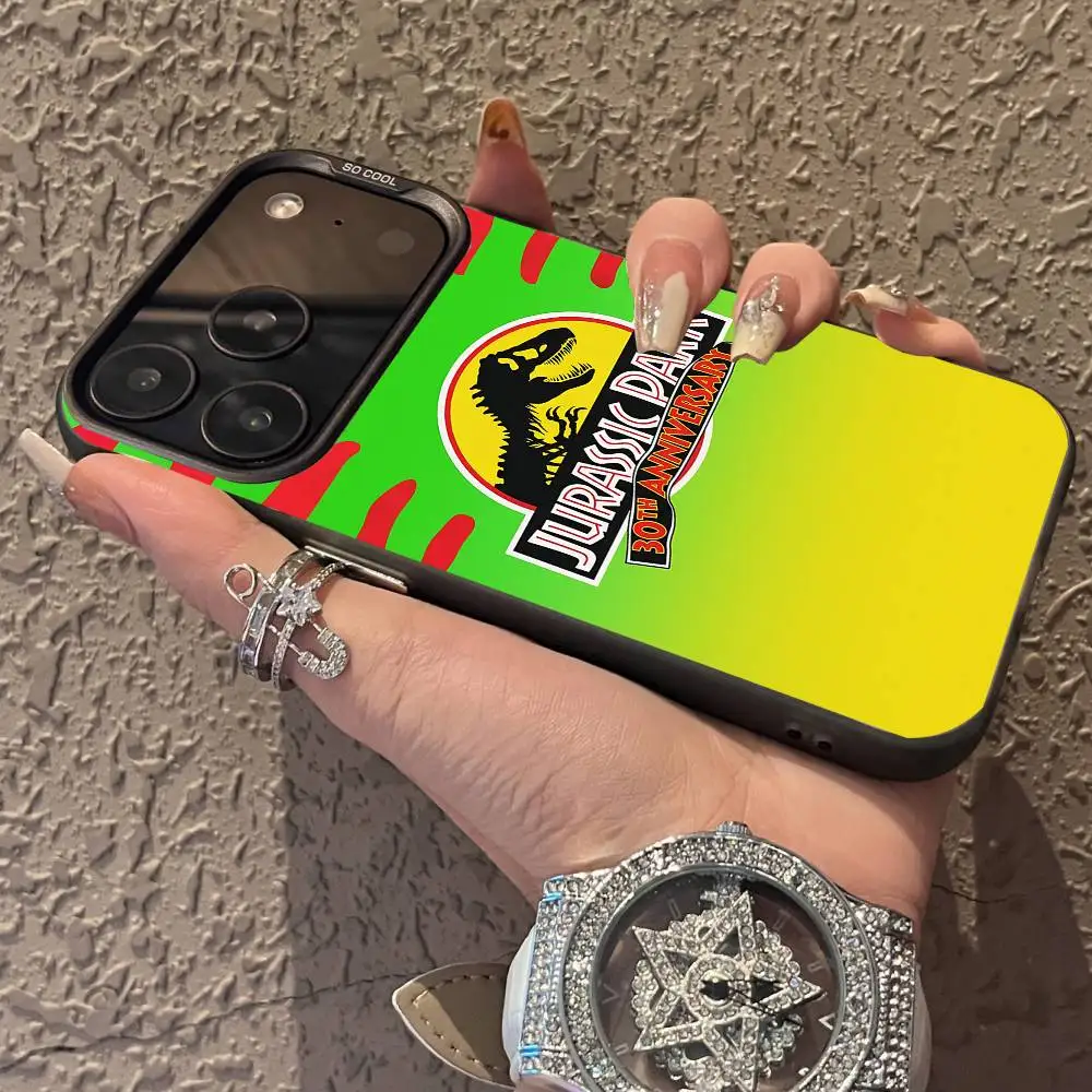 Jurassic Park Dinosaur World Colorful Back Cover