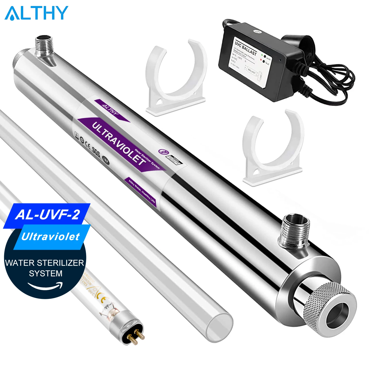 E27 UVC Sterilisation Lampe 60 LED UV Keimtötende ... – Grandado