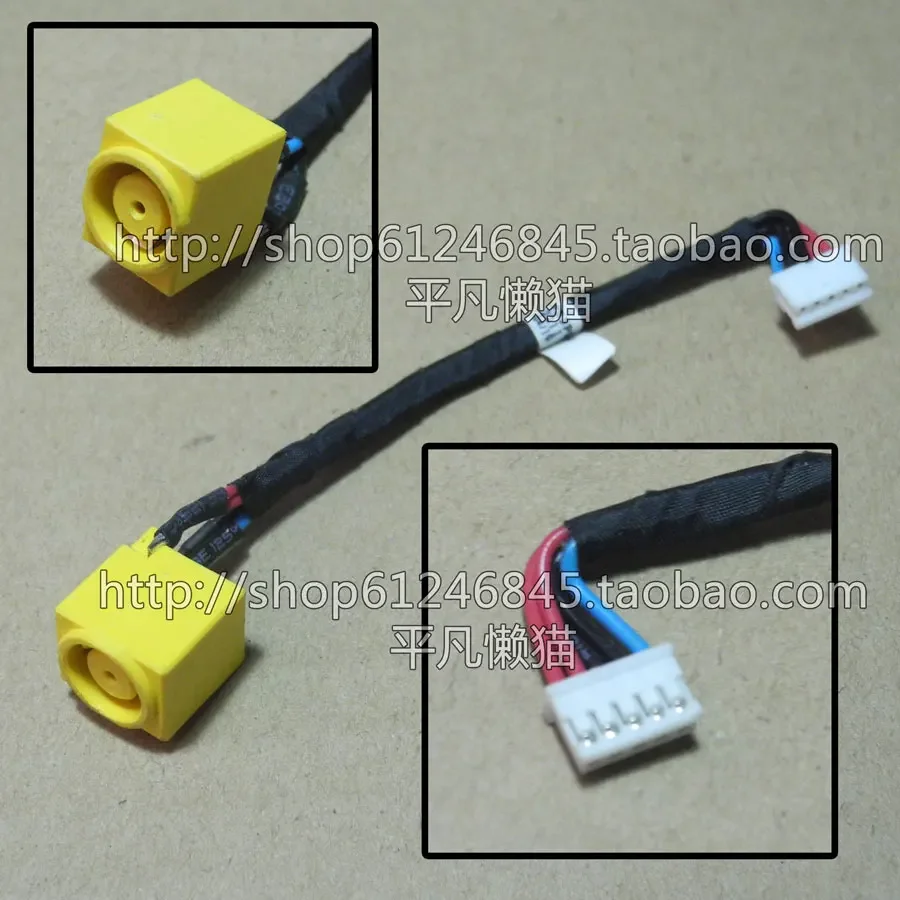 

DC Power Jack with cable For Lenovo E320 E325 E125 E120 E330 laptop DC-IN Flex Cable