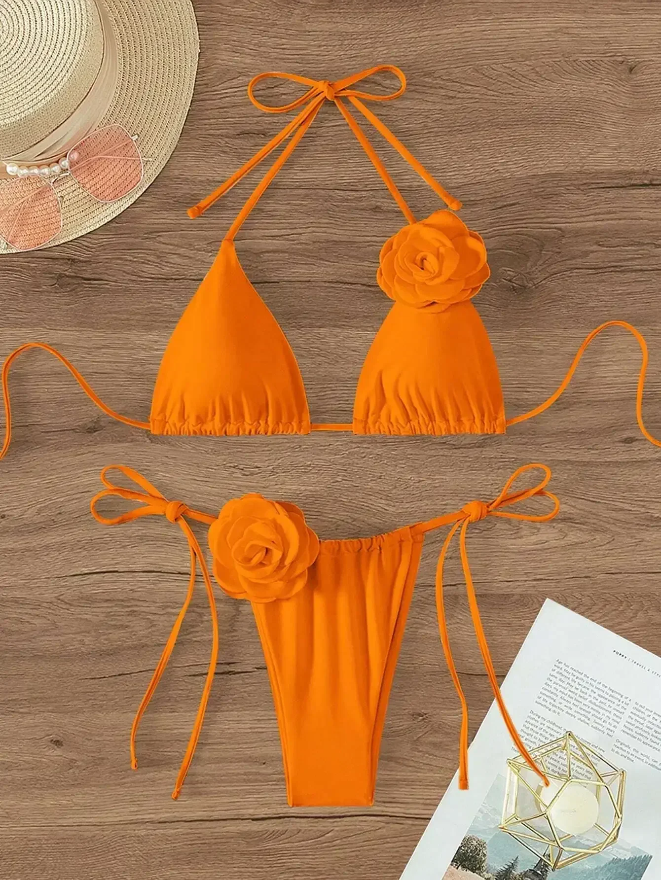 Micro Bikini Push Up Women Swimsuits 2023 Sexy Female Swimwear Brazilian Bikini Set Two Piece Swimsuit Sexy Thong Solid Biquini images - 6