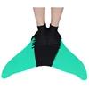 Children and Adult Swimming Fins Training Flipper Mermaid Swim Fin Swimming Foot Flipper Diving Feet Tail Monofin Pool Party 5