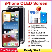 

GX OLED Pantalla For iPhone X XS MAX XR 11 12Pro Max LCD Screen AMOLED Digitizer Assembly Replacement Parts iPhone OEM Display