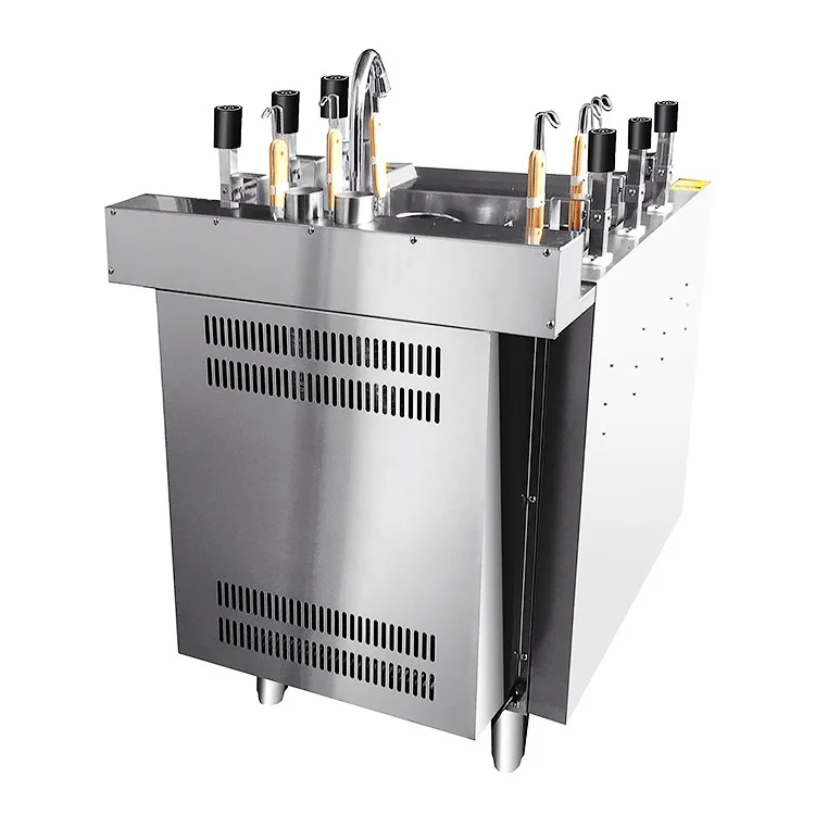 Pasta Boiler Gas/Electric Pasta Cooker Boiler 1/2 Tanks With 3/6 Baskets Professional Restaurant Electric Noodles