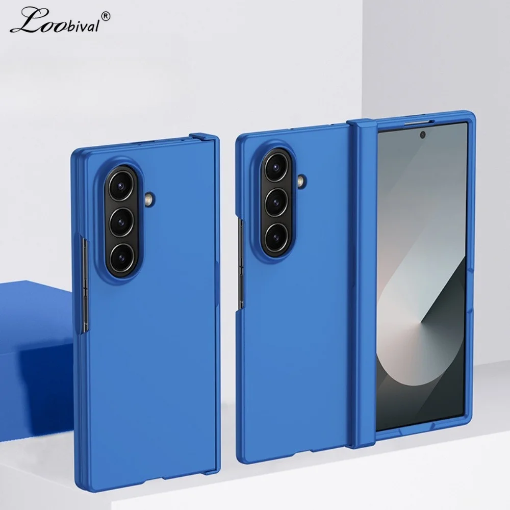 Luxury Matte Solid Color Hard PC Case with Hinge Protection - Shockproof & Slim Cover