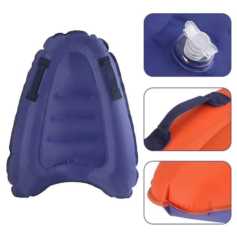 Outdoor Inflatable Surfboard Portable Bodyboard Adult Children Swimming Safe Lightweight Kickboard Sea Surfing Wakeboard
