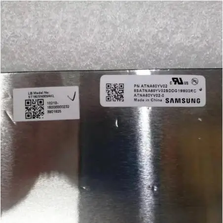 16.0 ġ No ġ OLED 16:10 WQUXGA ÷ г ü ATNA60YV02-0 ATNA60YV02 P/N:18200-16000000
