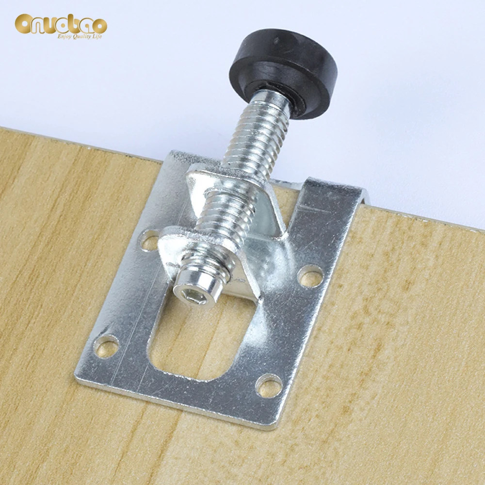 1PCS 4PCS Wardrobe Adjustable Feet Adjustable Screws Floor Uneven Furniture Cabinet Side Mounted Foot Pads To Increase Support