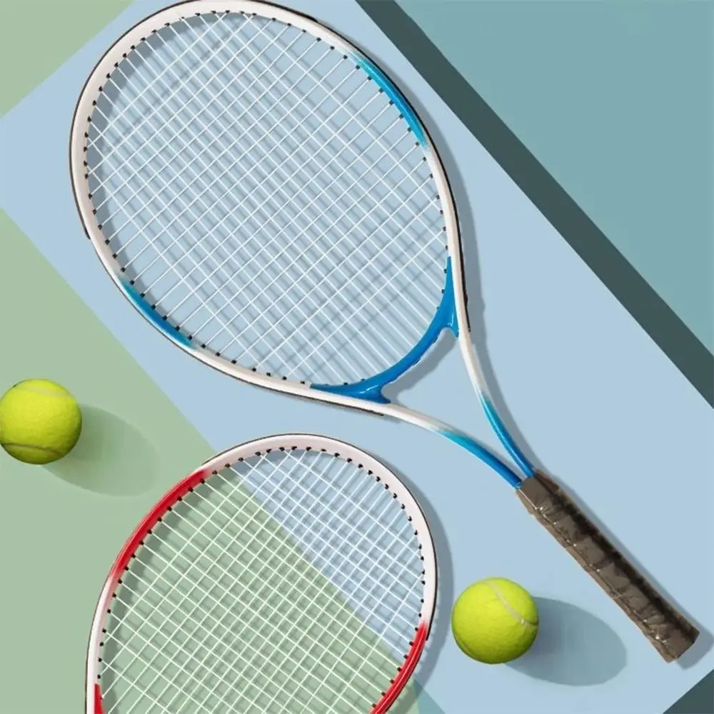 Red Blue Child Tenni Racket Training Professional Beginner Racquet Shockproof Lightweight Tennis Racquet Unisex Durable Portable
