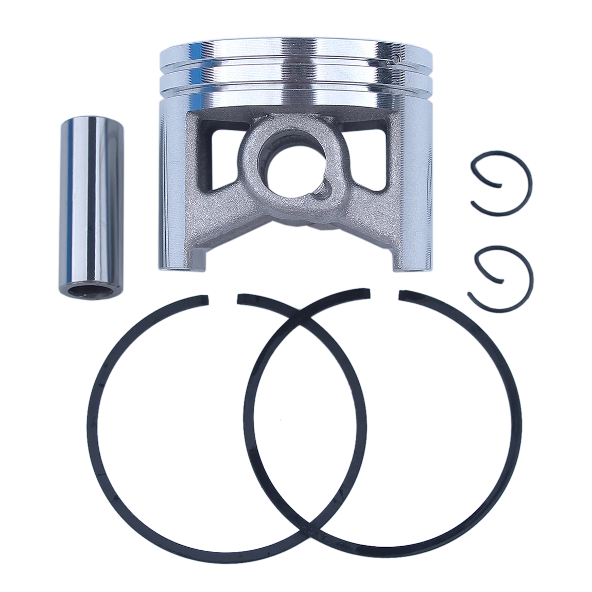 Piston 50mm For Stihl 044 MS440 Rings Circlips 12mm Wrist Pin Kit 1128 030 2015