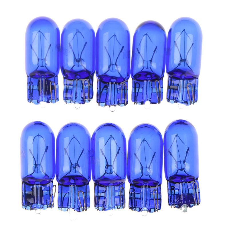 10pcs ڵ T10 ҷΰ w5w 168  12V 5W Xexon ȣ  6000K  Ǳ    Ŭ 