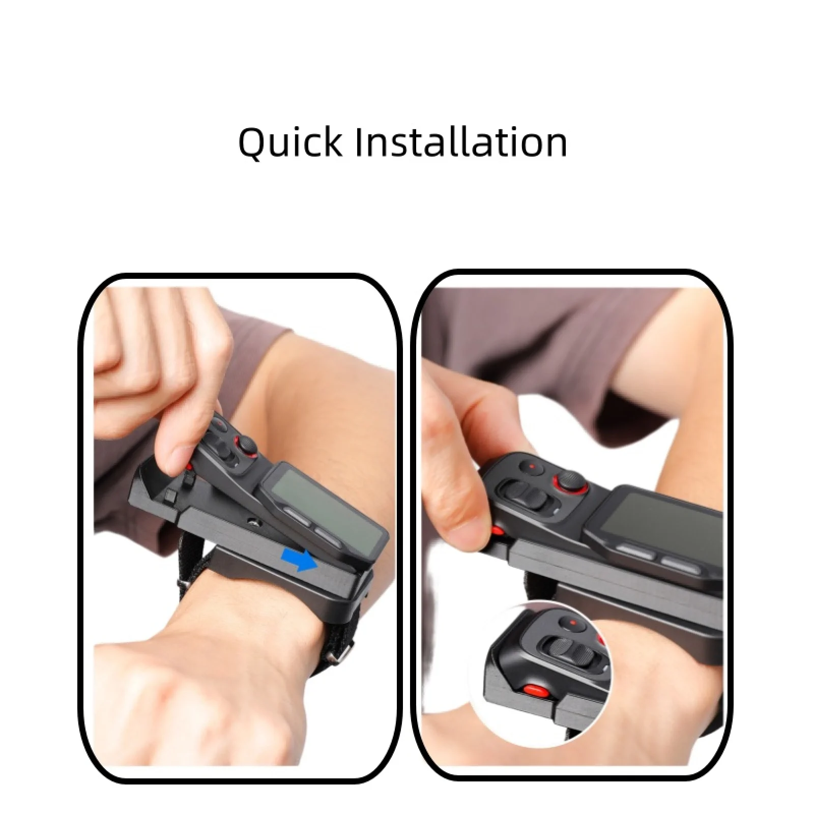 Insta360 Luna Ultra 카메라용 리모컨 마운트 손목 스트랩 및 1인칭 뷰 넥 마운트로 경험을 향상시켜 드립니다.