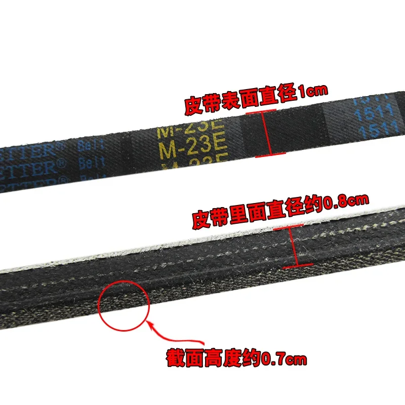 ao desgaste tipo m triangulo belt m 19e 02