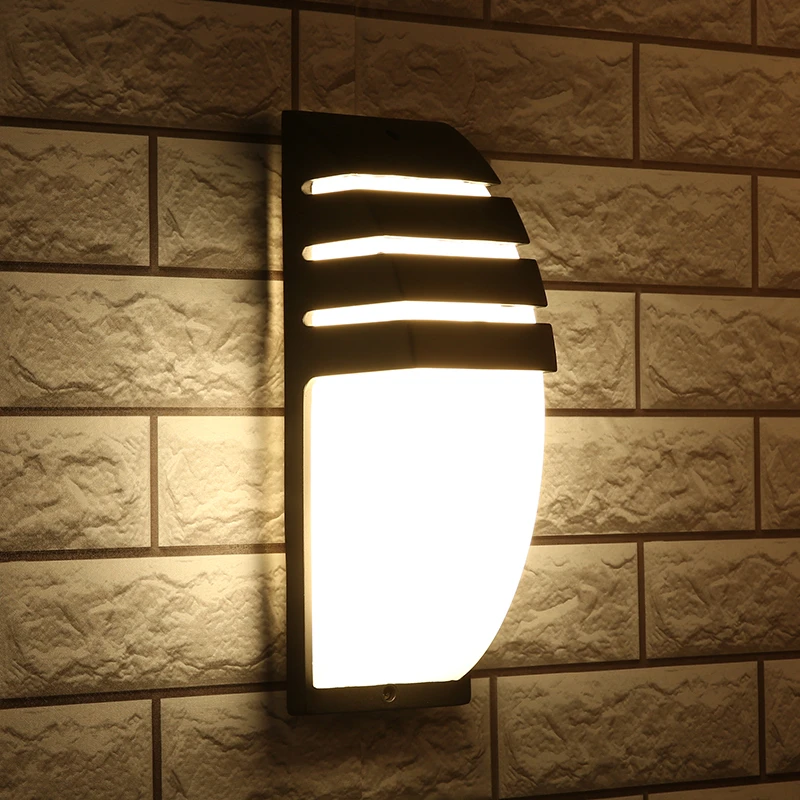 Outdoor Waterproof LED Wall Lamps AC90-260V Aluminum Courtyard Garden Porch Corridor Lights Retro Wall Lamp