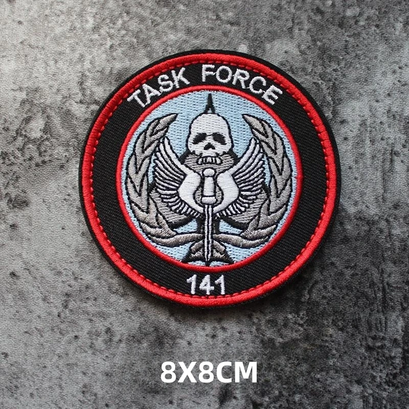 Tactical Patches Call Duty 141  Call Duty Embroidery Patches - 141  Embroidery - Aliexpress