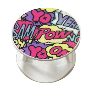 Popular Lovely Flower Phone Holder Support Smartphone Popping Phone Holder Pocket Socket Grip Stand for Phones and Tablets