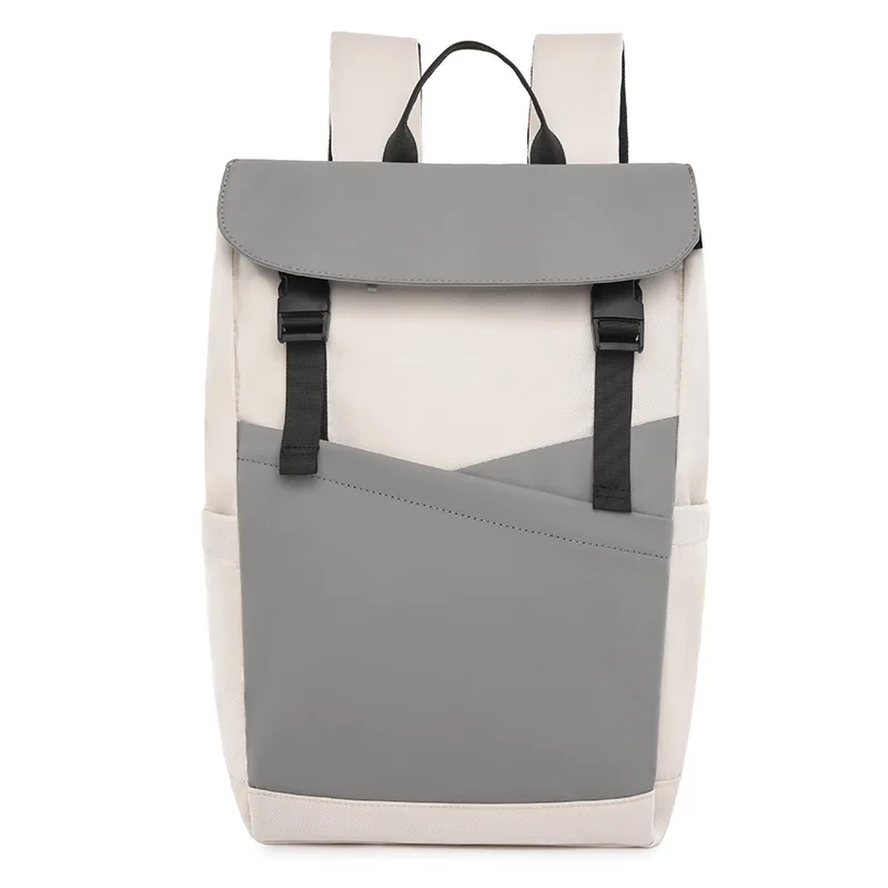 Backpack 2023 New Trend Design Casual All-match Student Schoolbag Preppy Style Oxford Large Capacity Daily Commuter Notebook Bag
