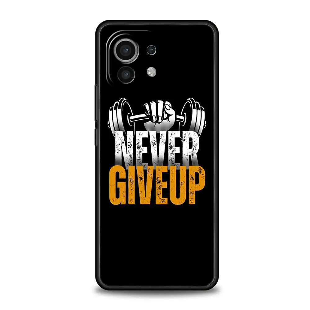 Soft TPU Gym Fitness Bodybuilding Phone Case