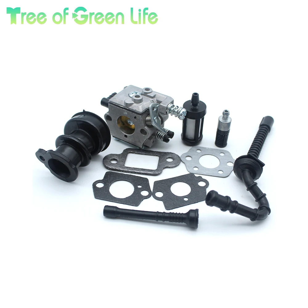 

Carburetor Intake Boot Fuel Oil Hose Kit For STIHL MS250 MS230 MS210 021 023 025 Chainsaw