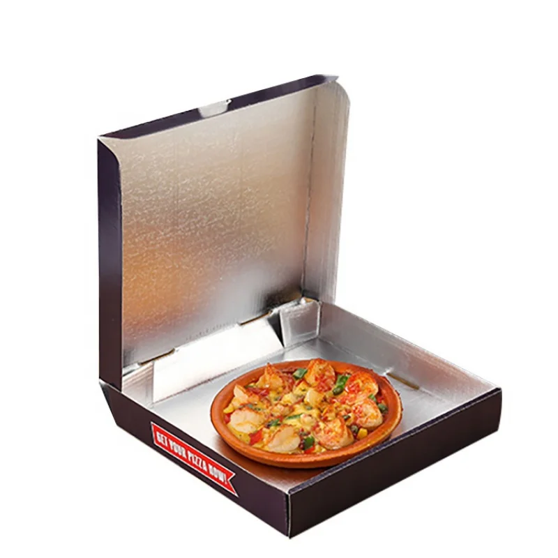 

Customized productCustomized aluminum foil thermal pizza box for sale