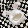 Hat with Ears Girls Women Winter Plush Rabbit Bunny Ears Hat Cute Earflap Cap Warm Head Warmer Winter Hat Girls Beanie 6