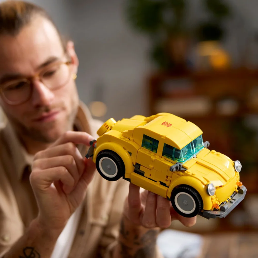 950Pcs Yellow Robot Truck Car Toys Building Blocks 10338 Truck Transformationed Autobot Deformation Gift For Children 5
