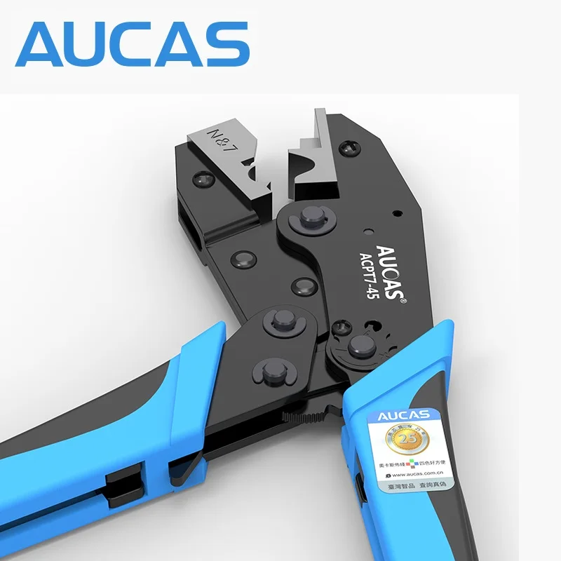 Фото Обжимные Щипцы AUCAS RJ45 для сетевого соединителя, инструмент из ванадиевой стали, Обжимные Щипцы для кабелей №2