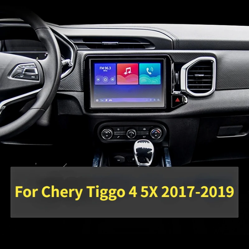 

Пленка из закаленного стекла для автомобильного интерьера Chery Tiggo 4 5X 2017-2019, протектор сенсорного экрана для автомобильного радио, DVD, GPS-навигатора, ЖК-дисплей