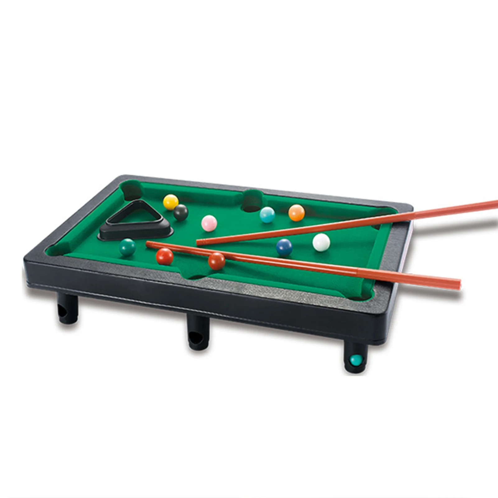 

Portable Billiards Game Set Indoor Pool Game Table with Ball and Chalk for Home Office Bar Desktop
