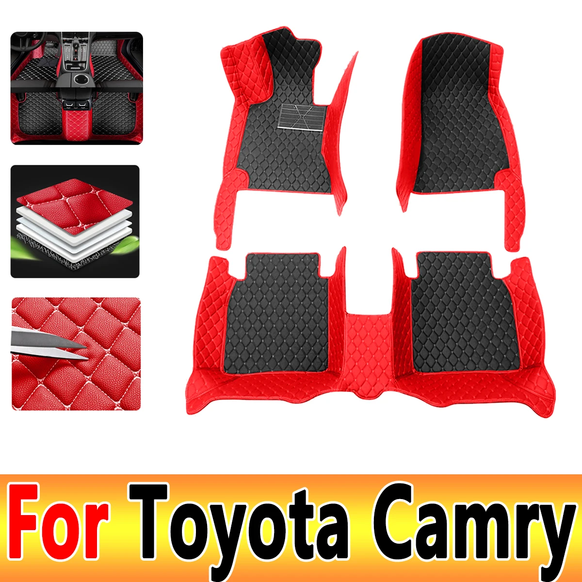 CarFloorMatsForToyotaCamry201220172013201420152016Custom