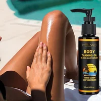 Tiroir AO-Intensificateur de bronzage à l'huile, obtenez un bronzage plus rapide, bronzez plus foncé, emballé avec un château ultra hydratant pour garder la peau hydratée 1
