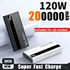 120W 200000mAh High Capacity Power Bank Super Fast Charging Digital Display Portable Power Bank For iPhone Xiaomi Samsung 2025 1