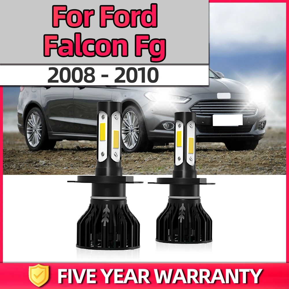 

TEENRAM 6000K White H4 High/Low Beam All-in-one 120W High Power Lamp 20000LM Car Lamps Kit For Ford Falcon Fg 2008-2010