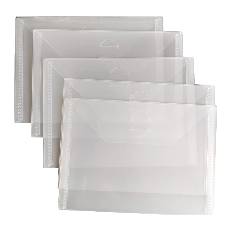 

B36C 5 шт./упак. конверты для хранения штампов карманы для хранения прозрачные пластиковые пакеты-папки
