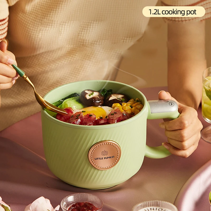 1.2L Mini Electric Rice Cooker Cooking Pot Intelligent Multicooker Electric Lunch Box Rice Cookers Hot Pot Non-stick Pan 220V rice cooker electric cooker electric cooking pot