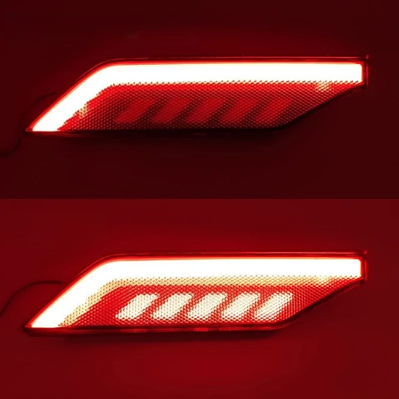 For Mitsubishi Pajero Montero Sport Car Led Rear Bumper Light Reflector Off-road DRL Dynamic Turn Signal Driving Braking Lamp detail image 2