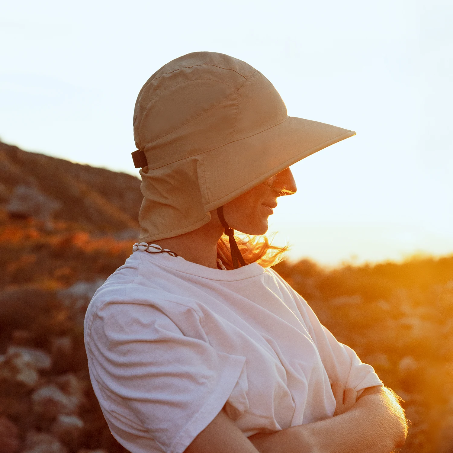 Naturehike Shawl Design Foldable Fisherman's Hat Summer Sun Protection UV Visor Increase Cap Brim Outdoor Fishing Hats UPF50+