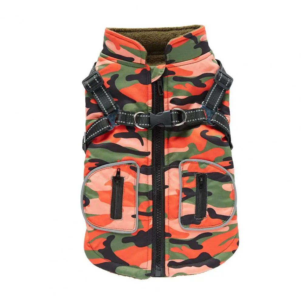 Soft Fabric Pet Apparel Zipper Pet Jacket for Dogs Winter Dog Coat Bundle Waterproof Snow Jacket with Zipper Windproof for Dogs