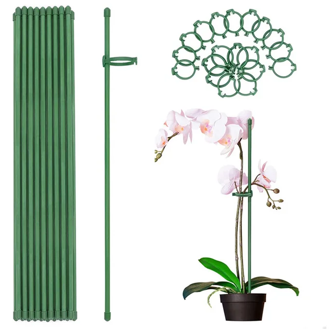 Növénytámogató Halom Állvány Virágokhoz Félkör Üvegházak Elrendezés Rögzítő Rúd Tartó Orchard Kert Bonsai Szerszám