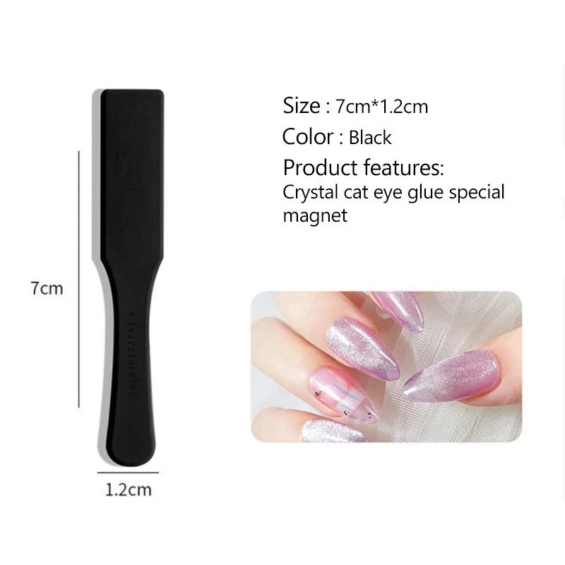 Nail Art Magnetic Stick Cat Eye Wand Pen Multiple Styles Nail Magnet Stick for Cat Eye UV Gel Polish Magic Nails Art Design Tool